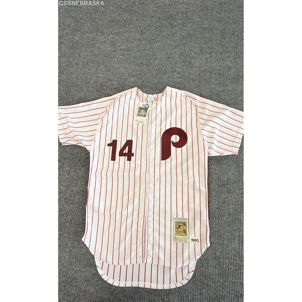 Mitchell & Ness Philadelphia Phillies 1980 Pete Rose #14 Jersey NWT Sz L